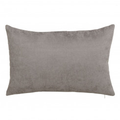 Cushion Polyester Brownish gray 45 x 30 cm