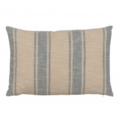 Pillow Cotton Linen Blue Gray 60 x 40 cm