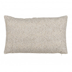 Pillow Cotton Linen Gray 50 x 30 cm