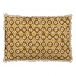 Pillow Cotton Brown Beige 60 x 40 cm