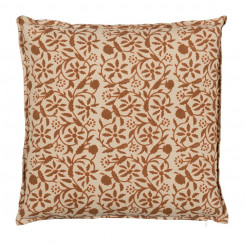 Pillow Cotton Brown Beige 50 x 50 cm
