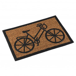 Foot mat Versa Bicycle Black Coconut fiber 40 x 2 x 60 cm