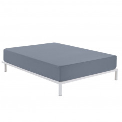 Bed sheet with elastic Fijalo Steel gray 105 x 200 cm