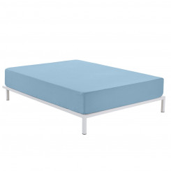 Elastic bed sheet Fijalo Blue Celeste 105 x 200 cm