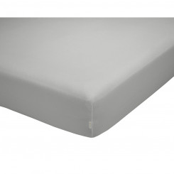 Fitted bed sheet Fijalo QUTUN Pearl gray 135/140 x 200 cm
