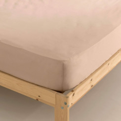 Rubber bed sheet Terracota Pink 90 x 200 cm
