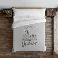 Duvet cover Harry Potter Hogwarts in Christmas Bed 105 cm 180 x 220 cm