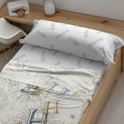 Комплект постельного белья Harry Potter Gold Beige Кровать 105 см 175 x 270 см