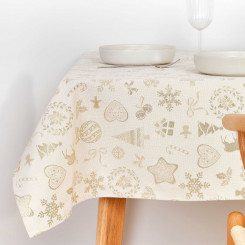 Stain-resistant tablecloth Mauré Christmas 300 x 155 cm
