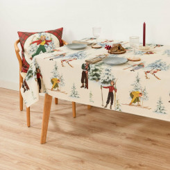 Stain-resistant tablecloth Mauré Christmas Sky 240 x 155 cm