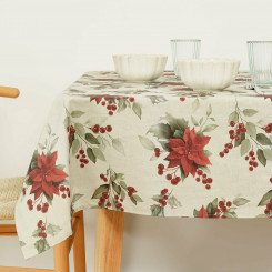 Stain-resistant resin-covered tablecloth Mauré Christmas 100 x 140 cm