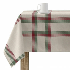 Stain-resistant resin-covered tablecloth Mauré Christmas 250 x 140 cm