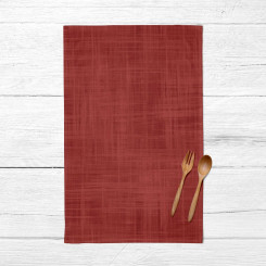 Kitchen towel Mauré Red 45 x 70 cm