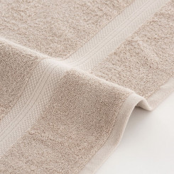 Bath towel Terracota Moka 50 x 100 cm 50 x 1 x 10 cm 2 Units