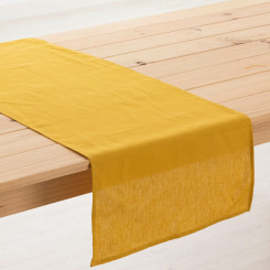 Tablecloth Mauré Mustard 45 x 140 cm