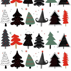Пятностойкая скатерть с прорезиненным покрытием Mauré Merry Christmas 100 x 140 см
