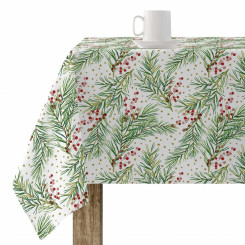 Stain-resistant resin-coated tablecloth Mauré Merry Christmas 250 x 140 cm