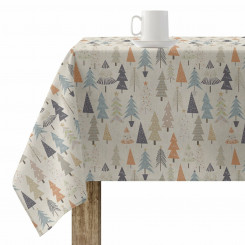 Stain-resistant resin-coated tablecloth Mauré Merry Christmas 300 x 140 cm