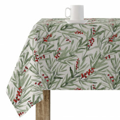 Stain-resistant resin-covered tablecloth Mauré Merry Christmas 200 x 140 cm
