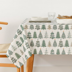 Stain-resistant resin-coated tablecloth Mauré Merry Christmas 100 x 140 cm