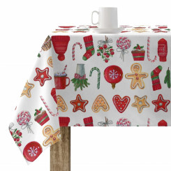 Пятностойкая скатерть с прорезиненным покрытием Mauré Merry Christmas 250 x 140 см