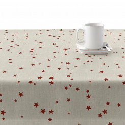 Stain-resistant resin-coated tablecloth Mauré Merry Christmas 180 x 250 cm