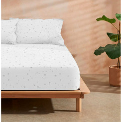 Bed sheet with rubber Ripshop Constelaciones Multicolor 90 x 200 cm