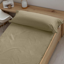 Elastic bed sheet Ripshop Liso Brown 180 x 200 cm