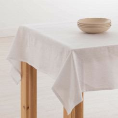 Tablecloth Moiré 140 x 150 cm White