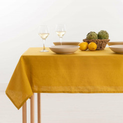 Tablecloth Moiré 100x150cm 100 x 150 cm Mustard