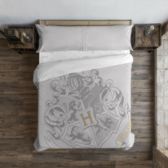 Duvet cover Harry Potter Hogwarts Gray 260 x 240 cm Bed 180 cm