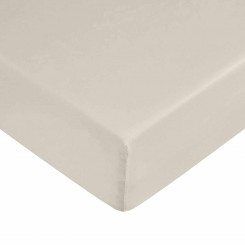 Bed sheet with elastic Belum Liso Beige 200 x 200 cm Smooth