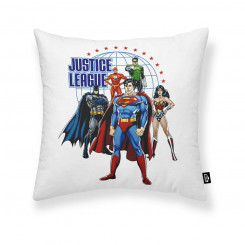 Cushion cover Justice League White 45 x 45 cm