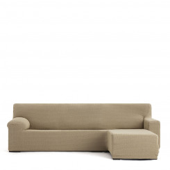 Cover with a short stem for the right-hand deck chair Eysa JAZ Beige 120 x 120 x 360 cm