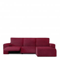 Cover with short stem for right-hand deck chair Eysa JAZ Burgundy 120 x 120 x 360 cm