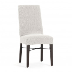 Chair cover Eysa JAZ Warm White 50 x 60 x 50 cm 2 Units