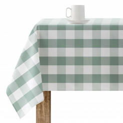 Stain-resistant tablecloth Belum 200 x 140 cm Green Squares