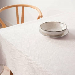 Stain-resistant tablecloth Belum Bacoli White 100 x 155 cm