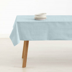 Stain-resistant resin-coated tablecloth Belum Liso Blue 140 x 140 cm