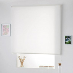 Transparent Roller Blind Naturals 120 x 250 cm White Polyester (Renovated B)