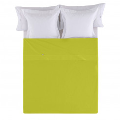 Straight bed sheet Alexandra House Living Pistachio green 190 x 270 cm