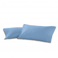 Pillow case Alexandra House Living Blue Clear 45 x 95 cm (2 Units)