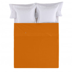 Straight bed sheet Fijalo Ocher yellow 260 x 270 cm