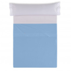 Straight bed sheet Fijalo Blue 220 x 270 cm