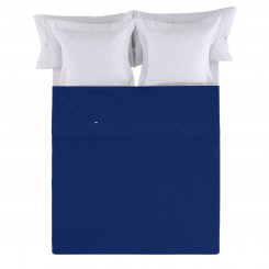 Straight bed sheet Fijalo Blue Sea blue 280 x 270 cm