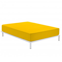 Elastic bed sheet Fijalo Mustard 105 x 190/200 cm