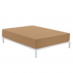 Elastic bed sheet Fijalo Brown 160 x 200 cm