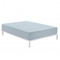 Fitted bed sheet Fijalo Blue Celeste 190/200 x 200 cm