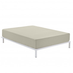 Bed sheet with elastic Fijalo Beige 135/140 x 190/200 cm