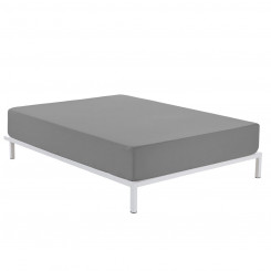 Elastic bed sheet Fijalo Dark gray 190/200 x 200 cm